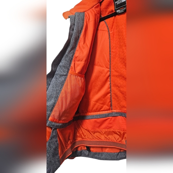 The North Face Womens Furano Gray and Orange Jacket. - Picture 4 of 7